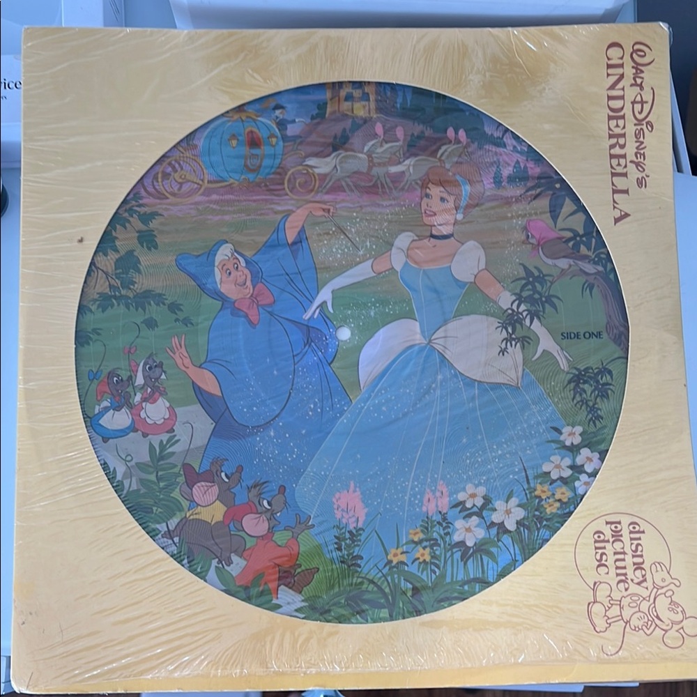 Disney Cinderella Picture Disc
